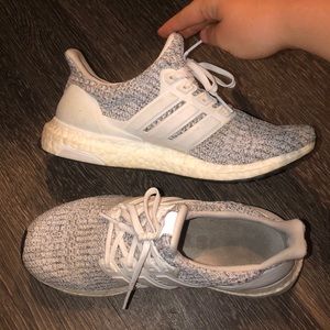 White/grey Ultra boost